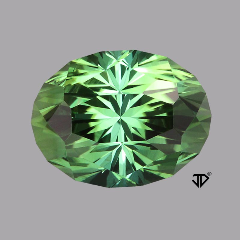 Green Tourmaline gemstone