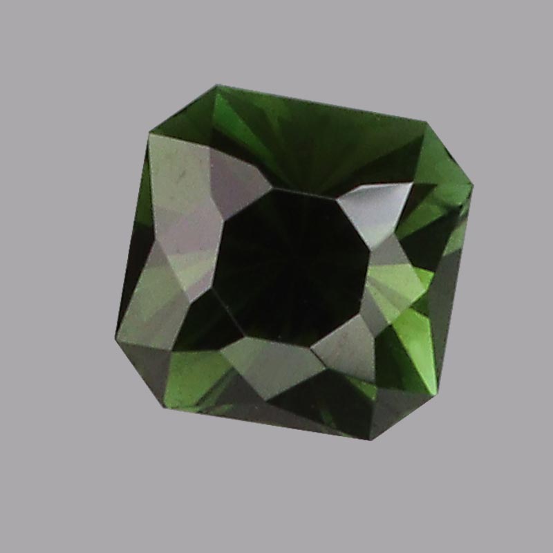 Dark Green Tourmaline gemstone