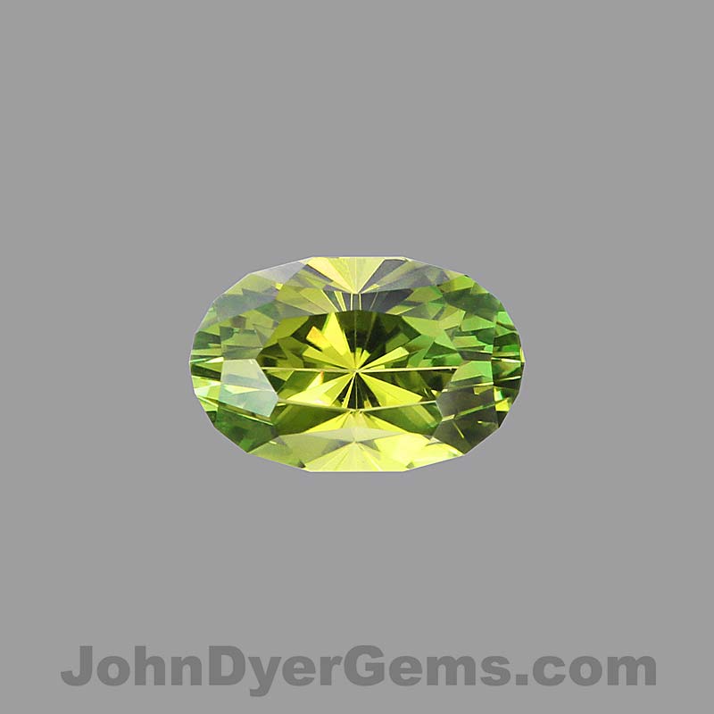 Green Tourmaline gemstone