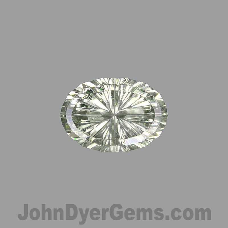 Light Green Montana Sapphire gemstone