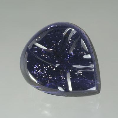 Silver Spot Iolite gemstone