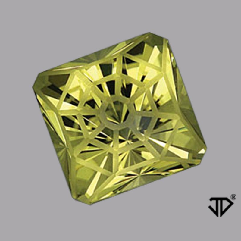 Lime Citrine gemstone