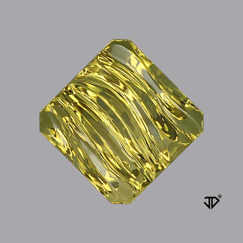 Lime Citrine gemstone