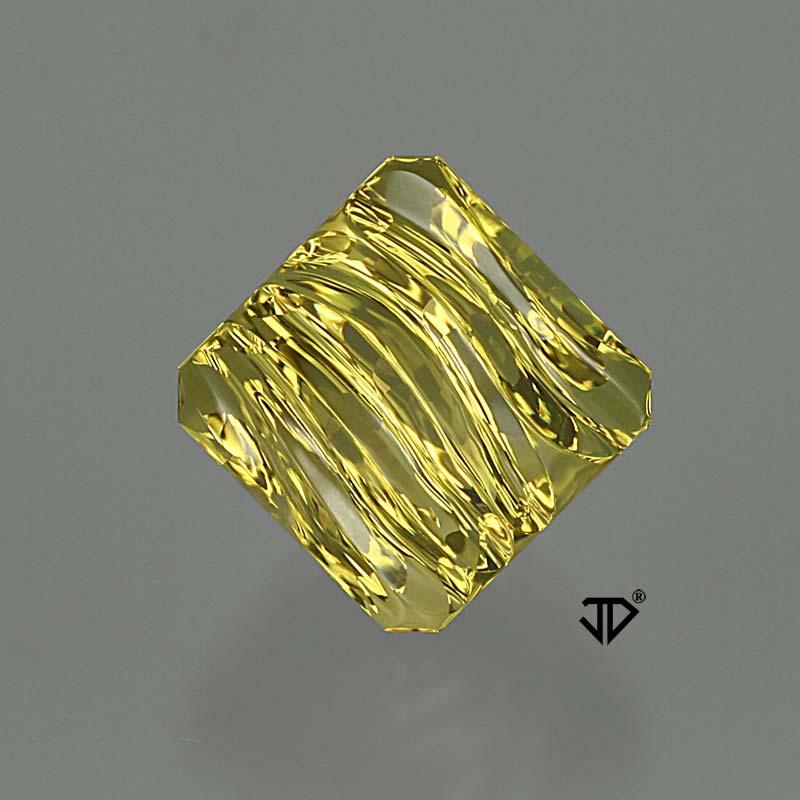 Lime Citrine gemstone