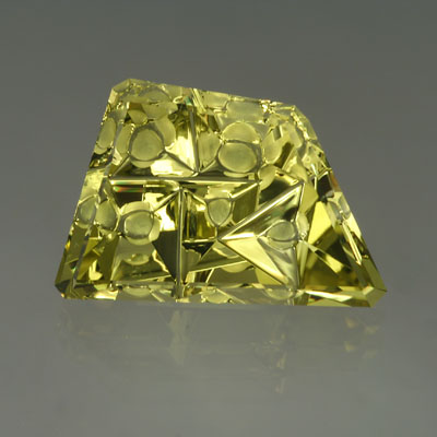 Lime Citrine gemstone