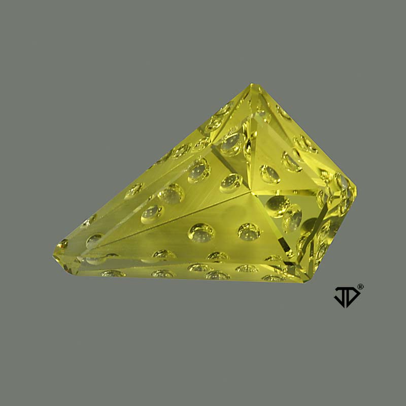 Lime Citrine gemstone