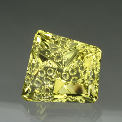 Lime Citrine gemstone