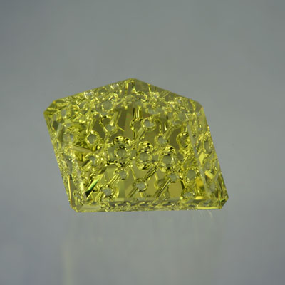Lime Citrine gemstone