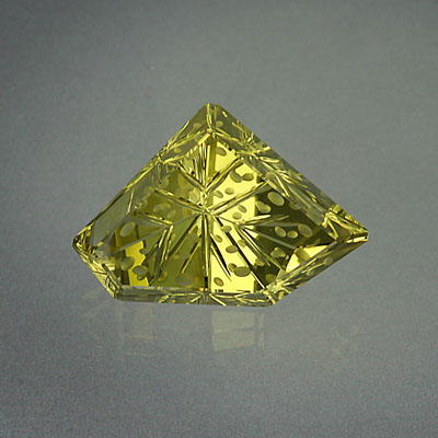 Lime Citrine gemstone