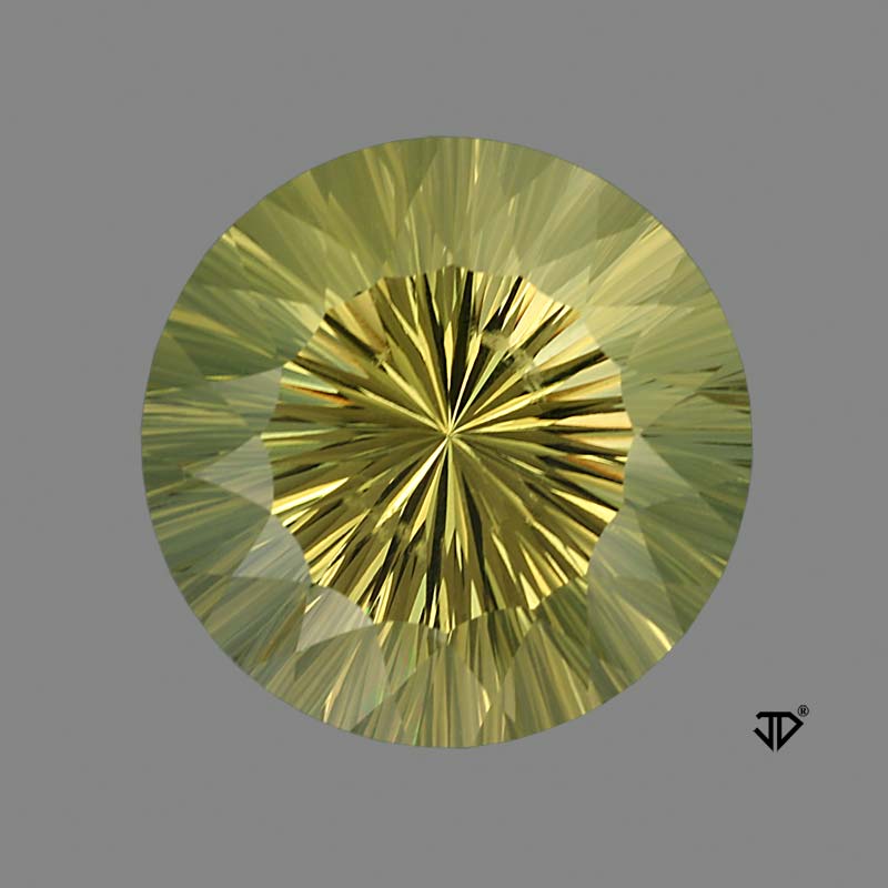 Lime Citrine gemstone