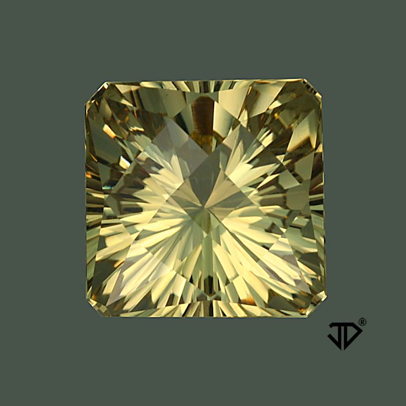 Lime Citrine gemstone