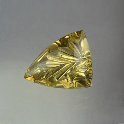 Lime Citrine gemstone