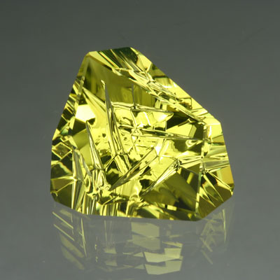 Lime Citrine gemstone