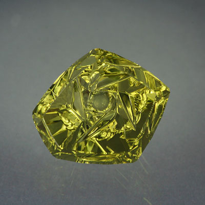 Lime Citrine gemstone