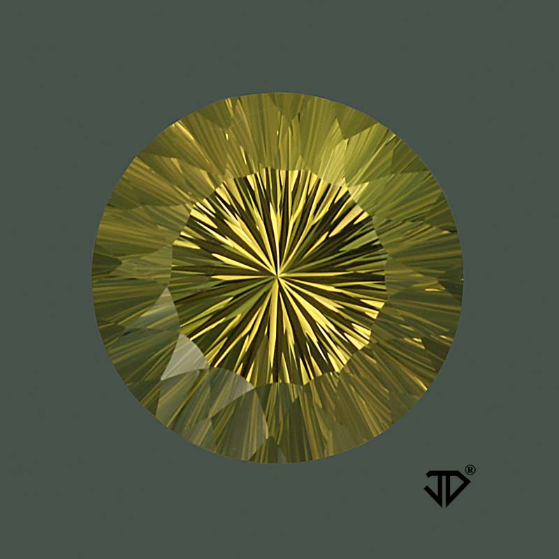Lime Citrine gemstone