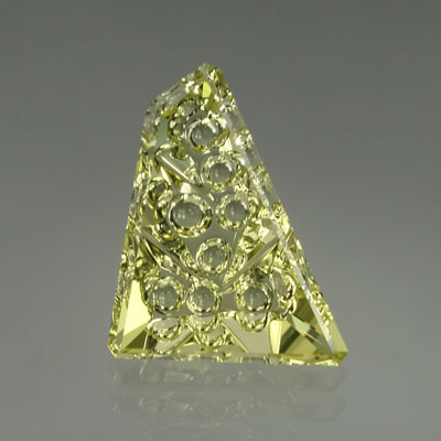 Lime Citrine gemstone