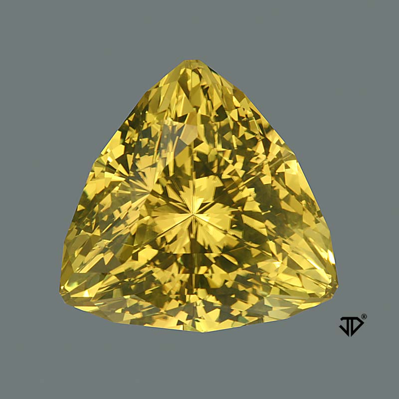 Lime Citrine gemstone