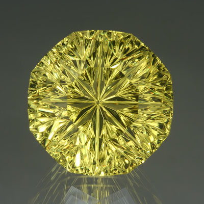 Lime Citrine gemstone