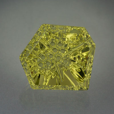 Lime Citrine gemstone