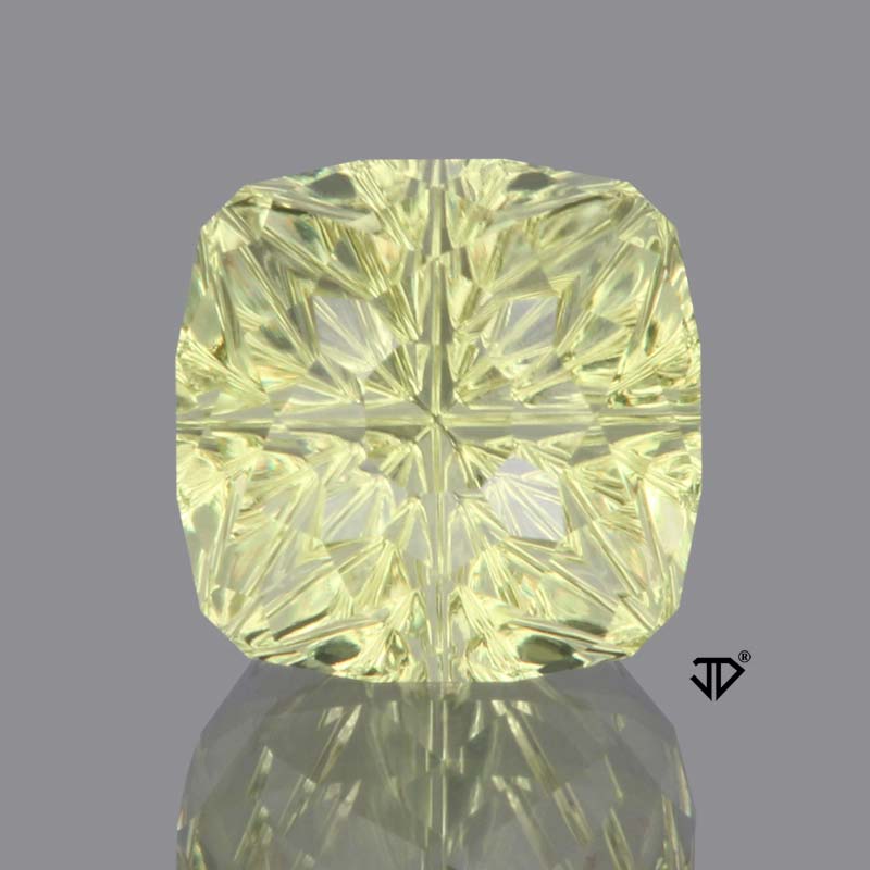 Lime Citrine Gemstone 4.57ct John Dyer/Precious Gemstones Co. Catalog