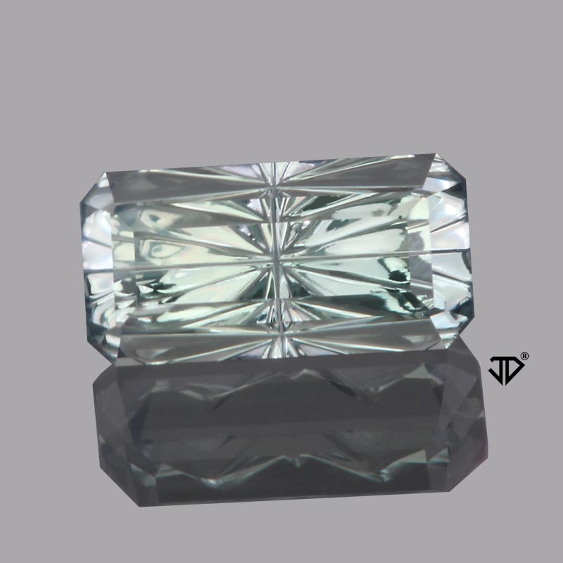 Light Green Montana Sapphire gemstone