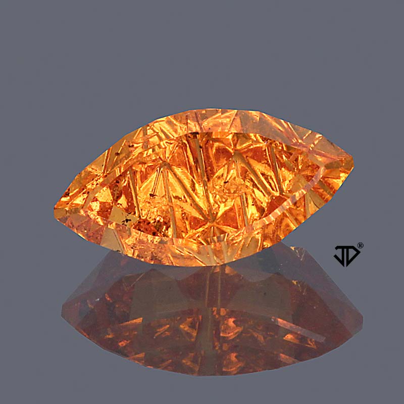 Mandarin garnet gemstones