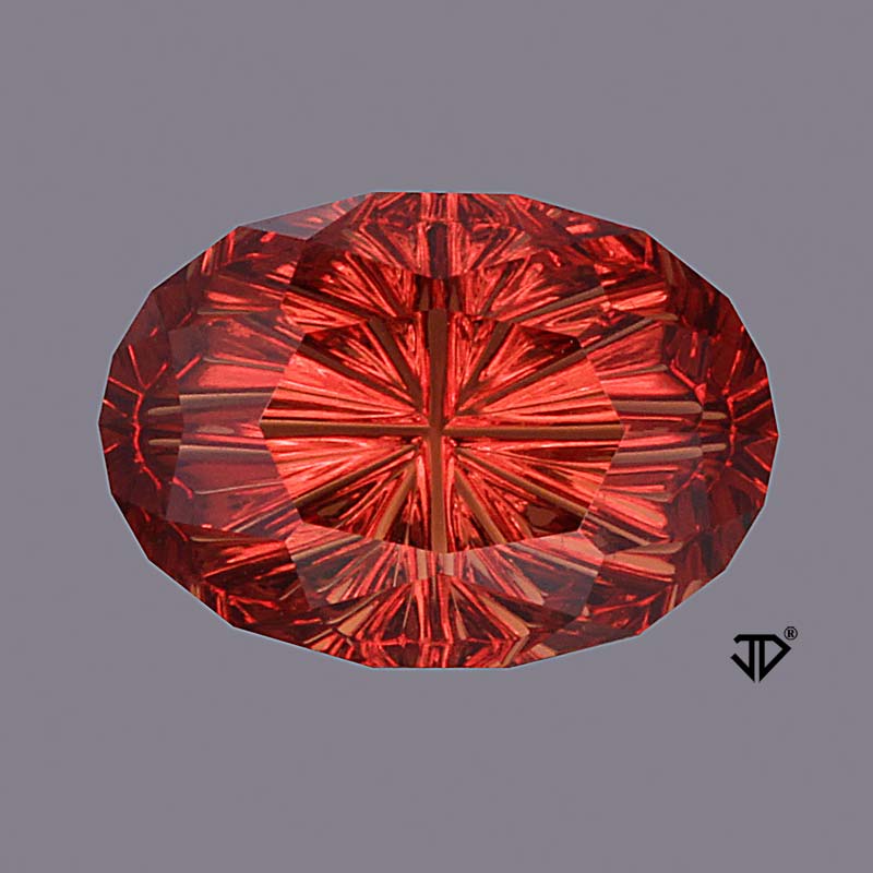  Malaya Garnet gemstone