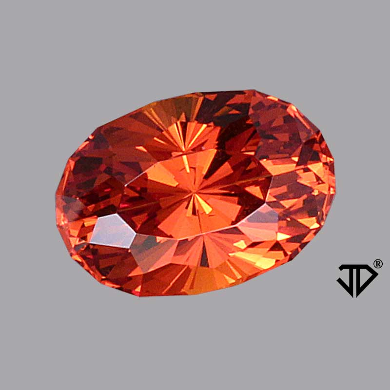 Mandarin Regal Radiant™ Cut 2.81 carats John Dyer Gems