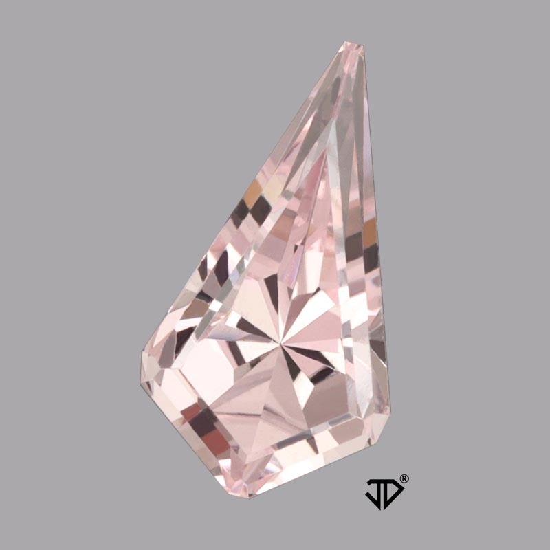 Untreated Morganite gemstone