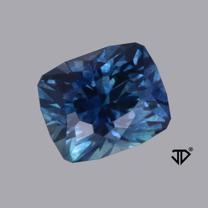 Blue Montana Sapphire gemstone