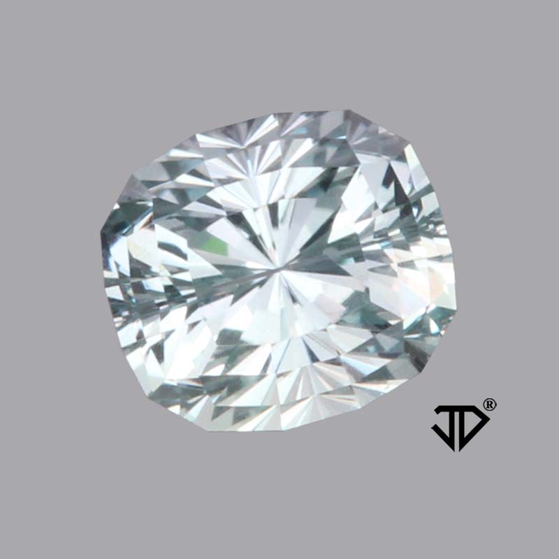 Green Montana Sapphire gemstone