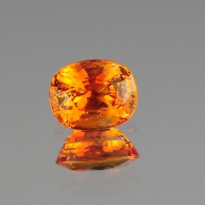 Orange Sapphire gemstone