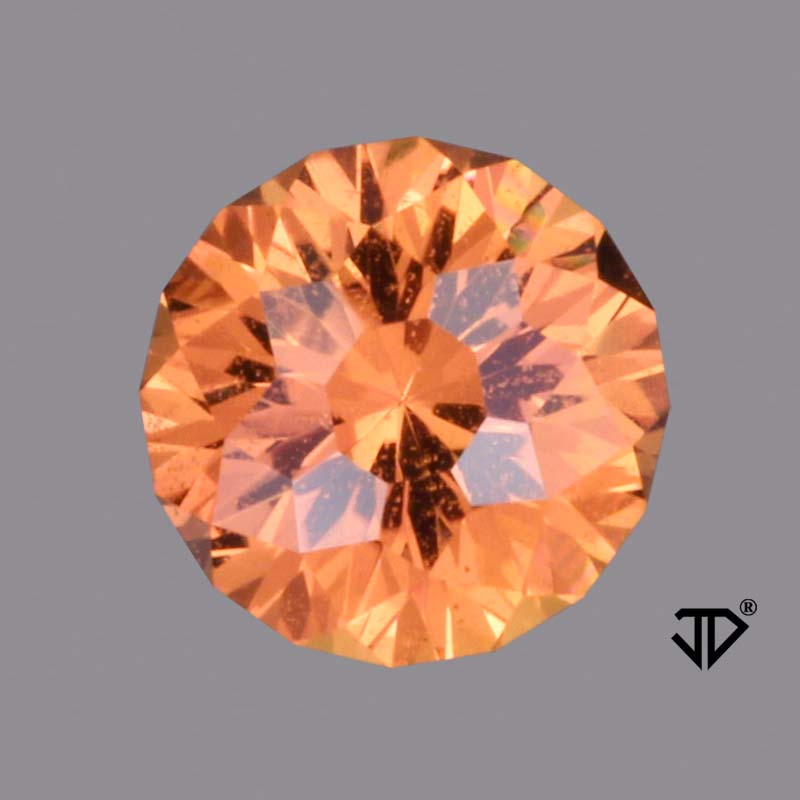 Orange Sapphire gemstone