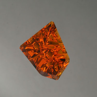 Orange Tourmaline gemstone