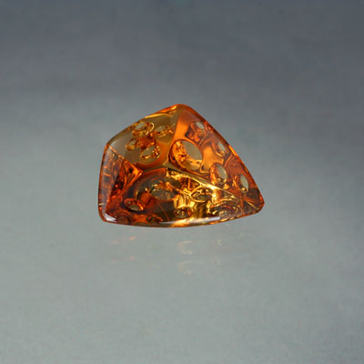 Orange Tourmaline gemstone