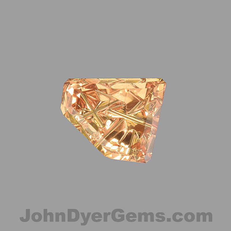 Orange/Yellow Sapphire gemstone