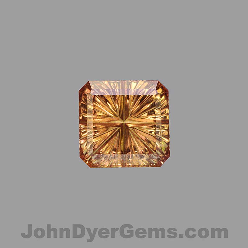 Orange/Yellow Sapphire gemstone