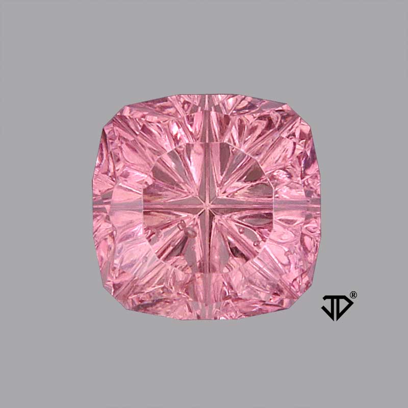 Peach Pink Sapphire gemstone