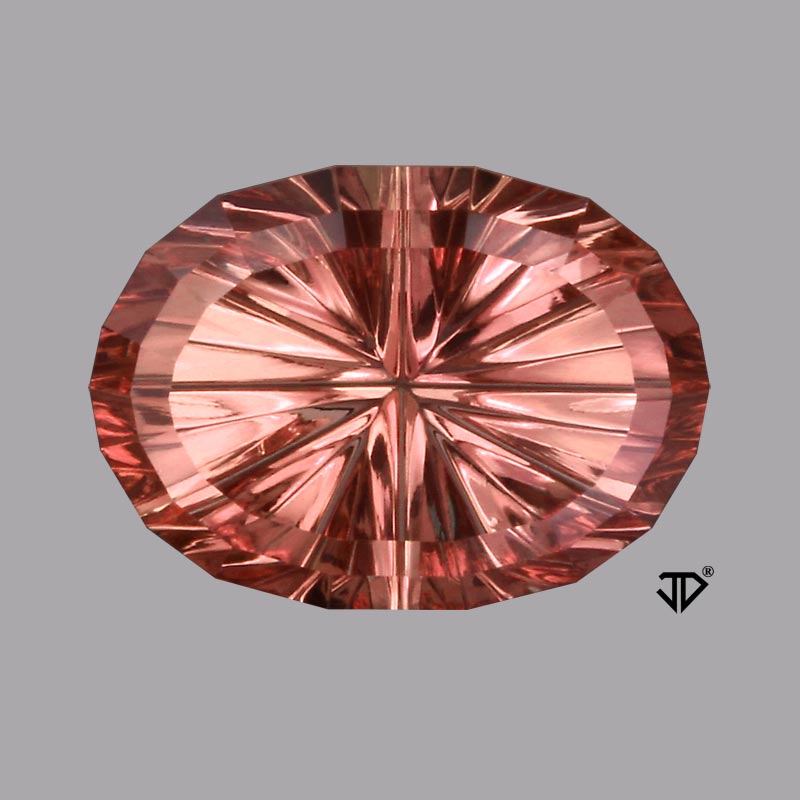 Peach Sapphire gemstone