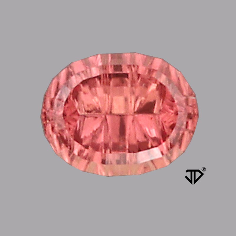 Peach Sapphire gemstone