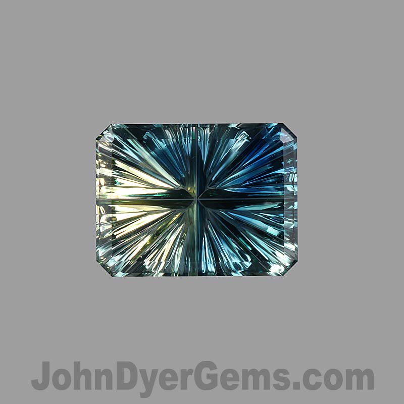 Parti Color Australian Sapphire gemstone