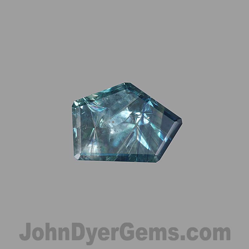 Blue Montana Sapphire gemstone