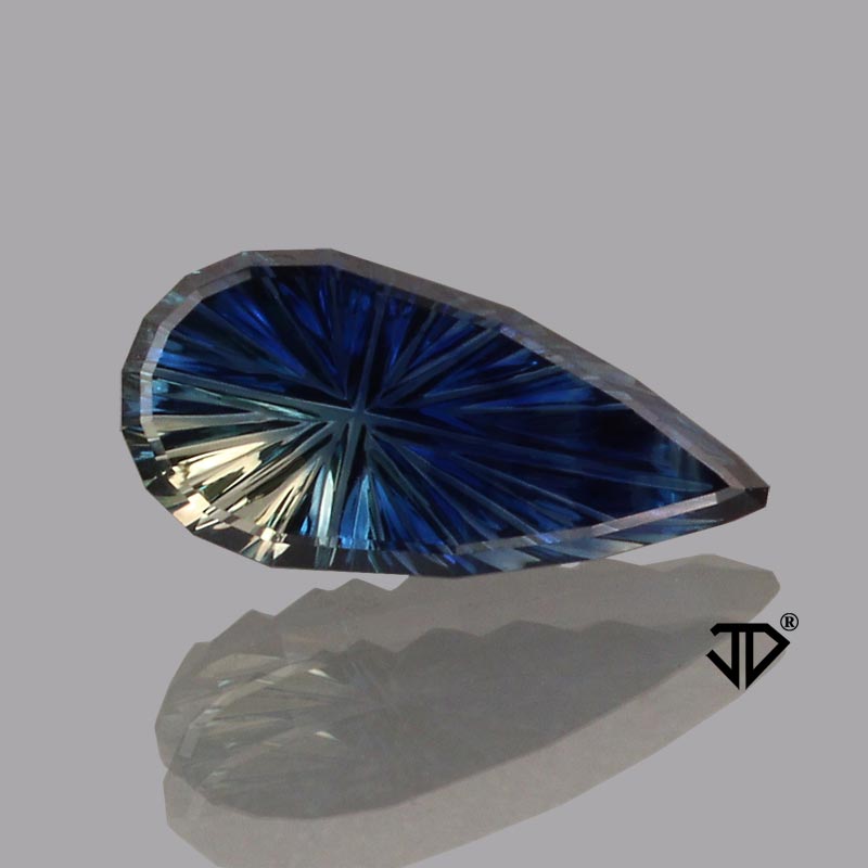 Parti Color Australian Sapphire gemstone