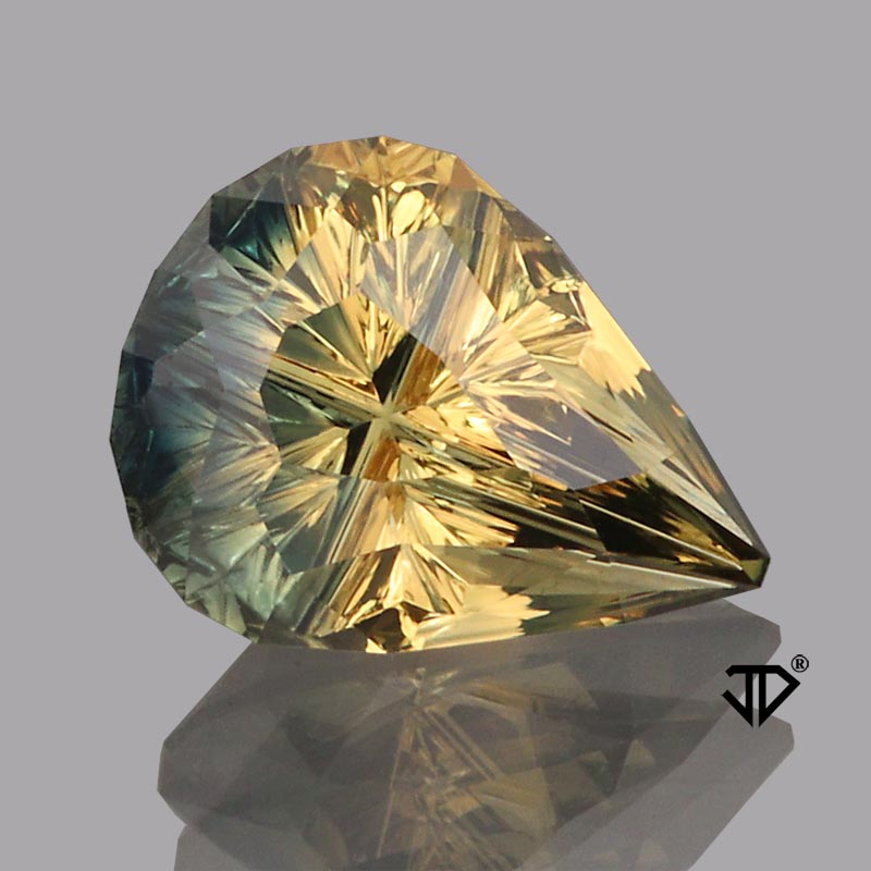 Parti Color Australian Sapphire gemstone