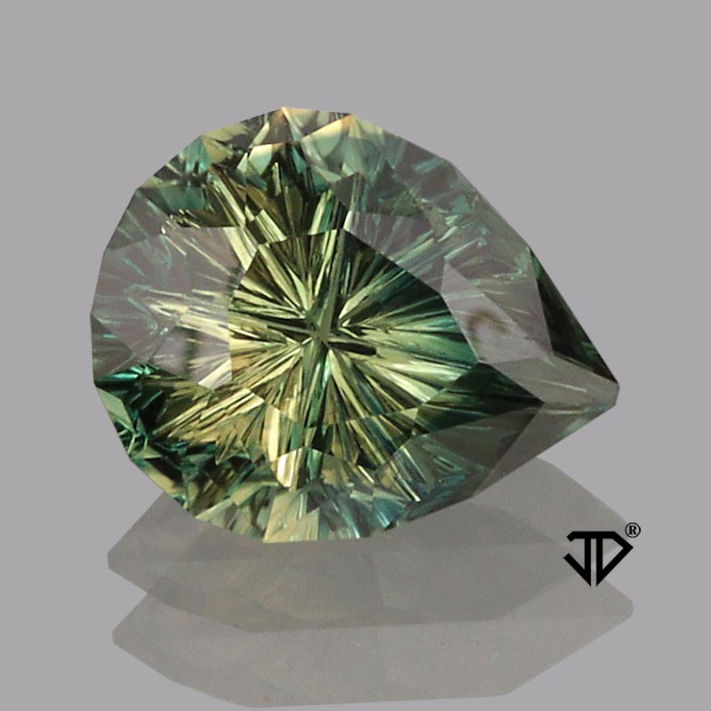 Parti Color Australian Sapphire gemstone