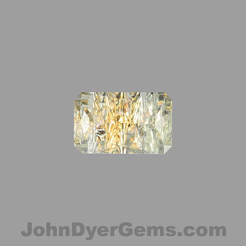 Parti Color Montana Sapphire gemstone