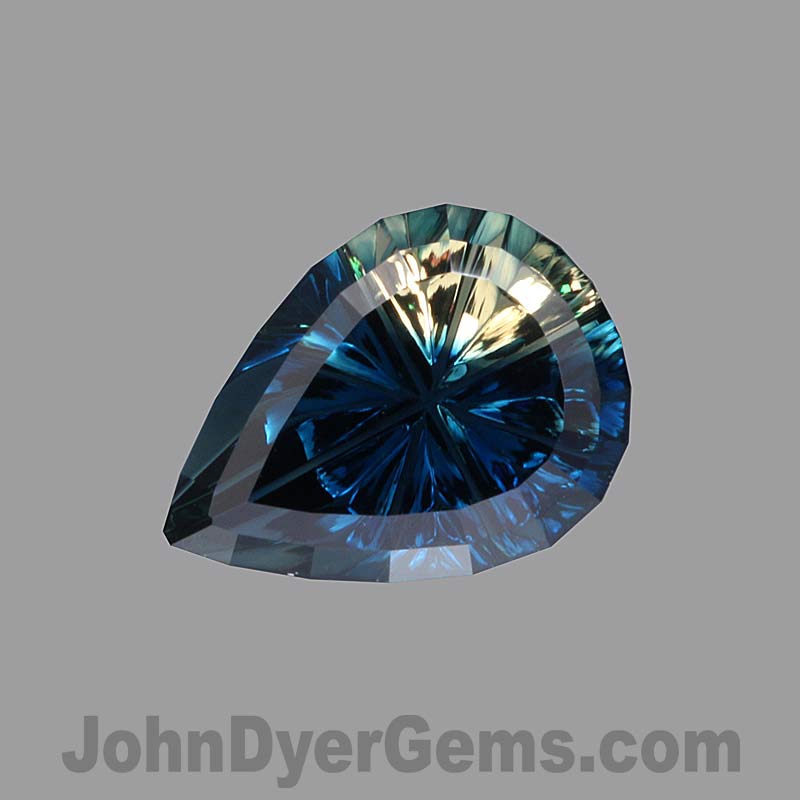 Parti Color Australian Sapphire gemstone