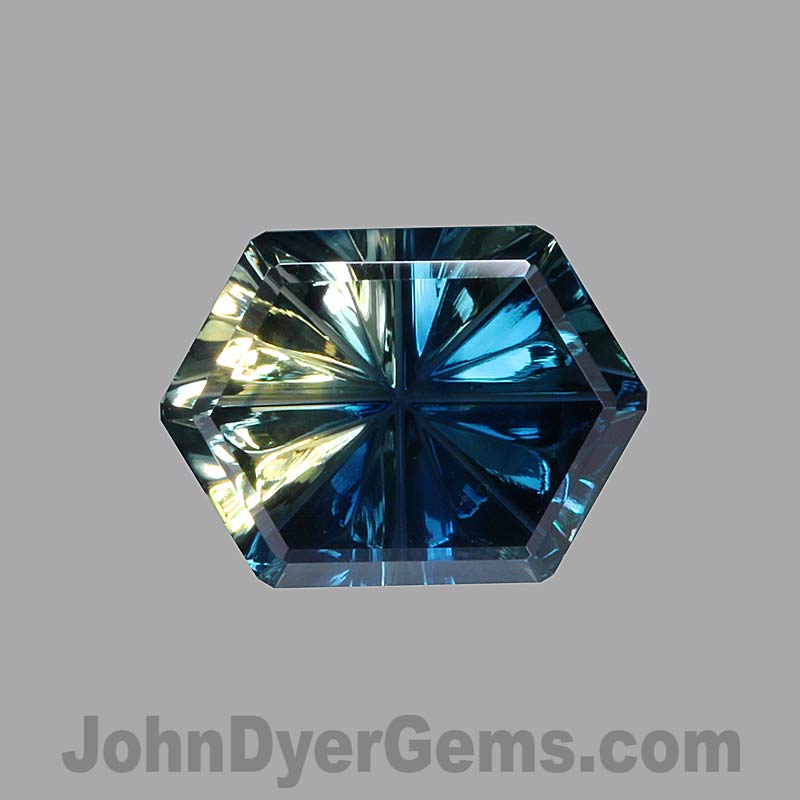 Parti Color Australian Sapphire gemstone