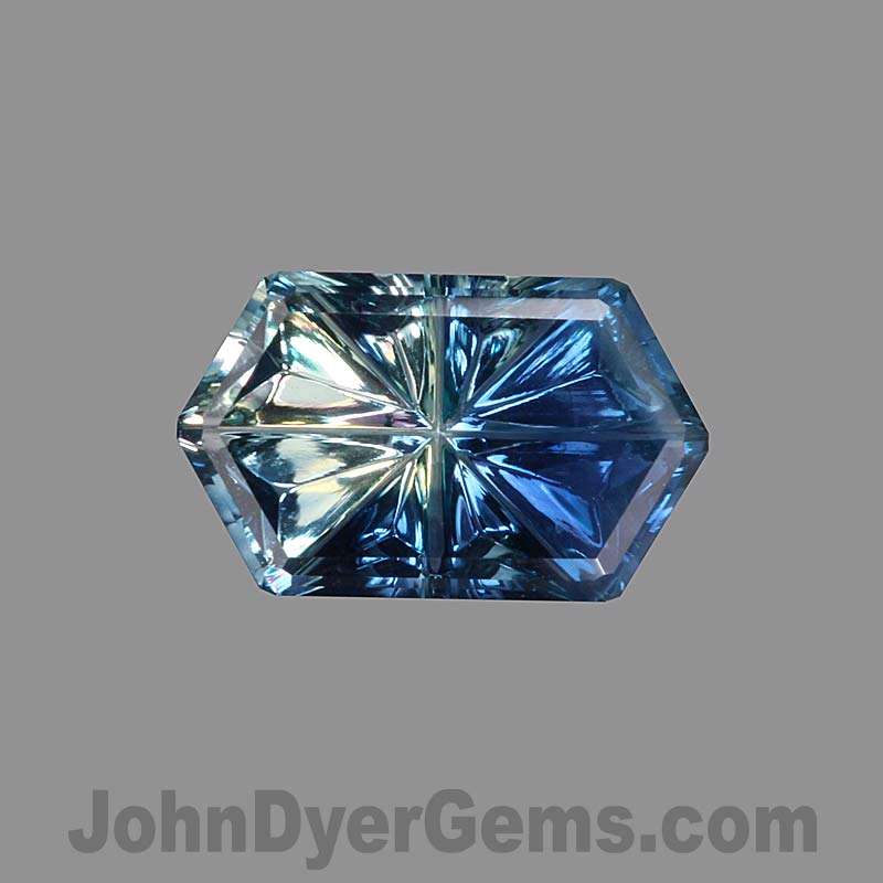 Parti Color Australian Sapphire gemstone