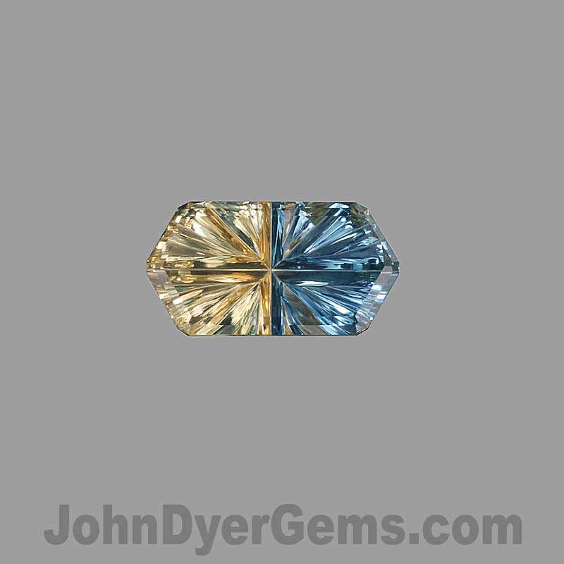 Parti Color Australian Sapphire gemstone